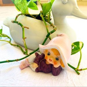 Homco Porcelain Pixie Elf #5213